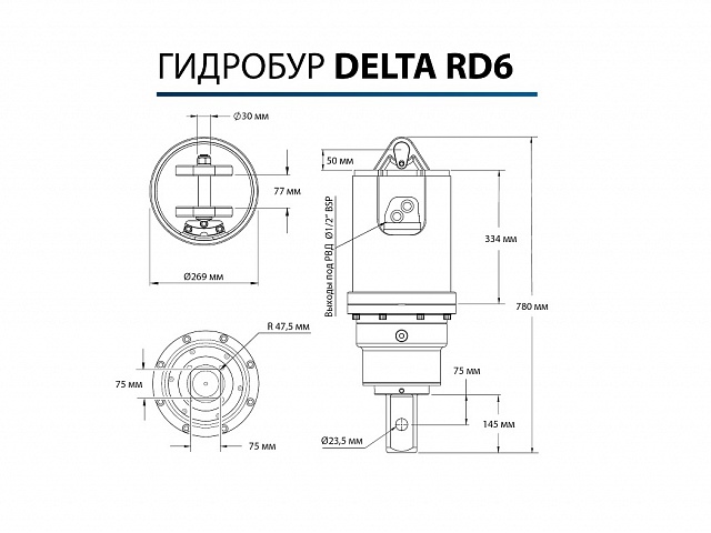 Гидробур Delta